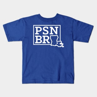 PSN BR State White Kids T-Shirt